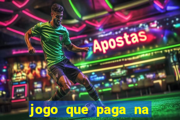 jogo que paga na hora via pix